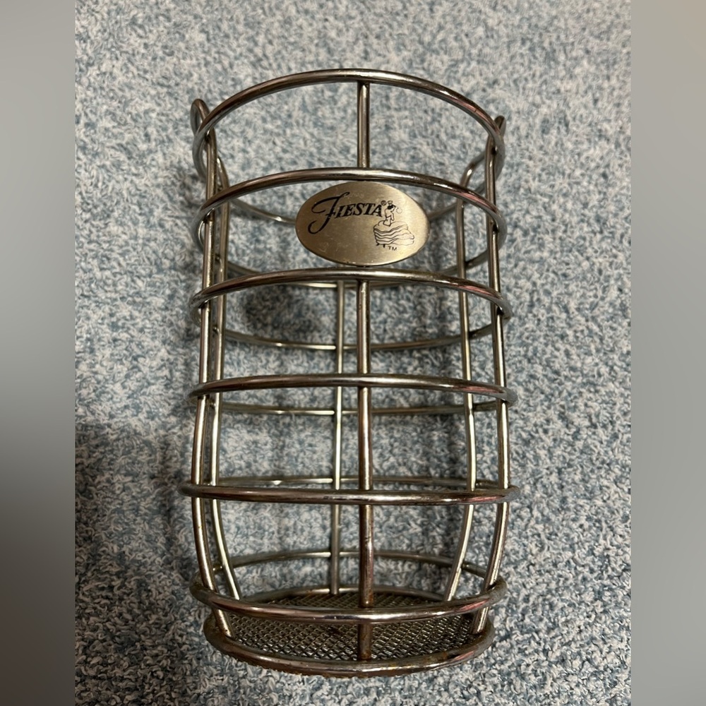 Fiesta Metal Wire Utensil Holder